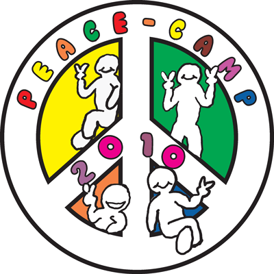 Logo Peacecamp 2010 Logo Peacecamp 2010